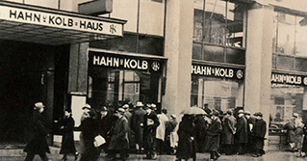 HAHN+KOLB Haus bei Gründung